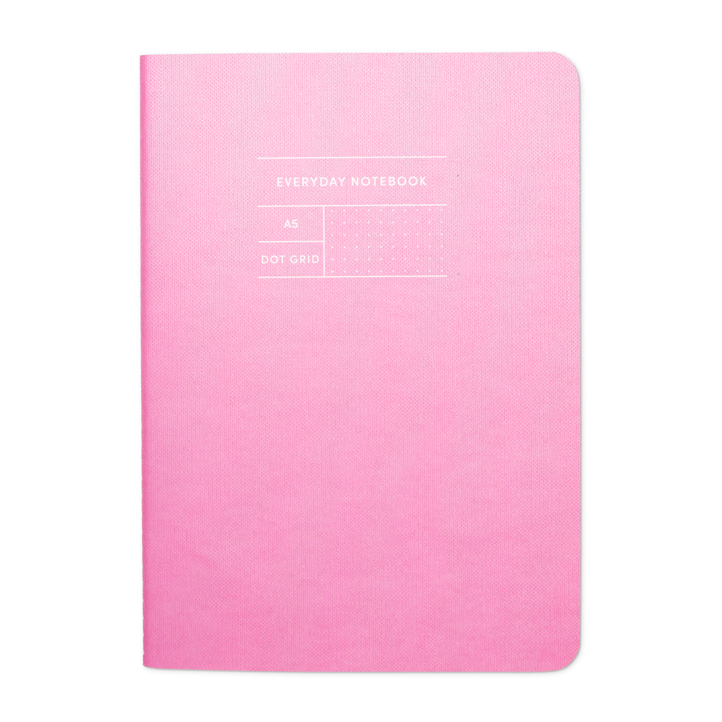 Pink Everyday A5 Notebook - Dotted