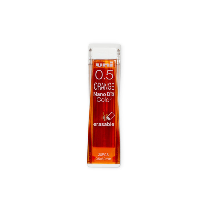 Uni Nano Dia .5mm Lead Refill - Orange