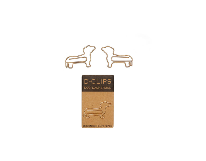 D-Clips Paperclips Mini Box Dog Dachshund