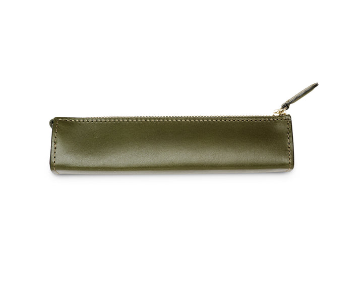 Slip-On Rio Zipper Pen Case Small - Green