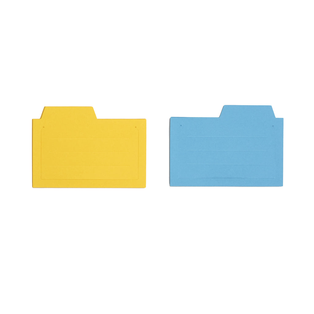 Densho Clips - Yellow & Blue