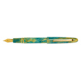 Estie Gold Rush Green Frontier Fountain Pen - Fine