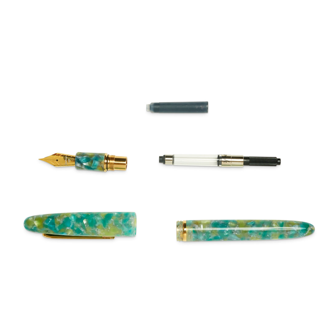 Estie Sea Glass Fountain Pen - Fine