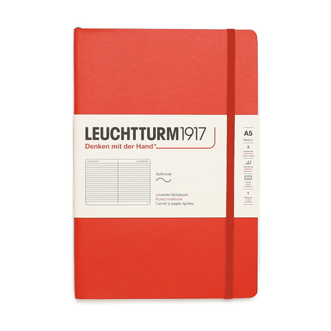 Fox Red A5 Softcover Notebook - Lined