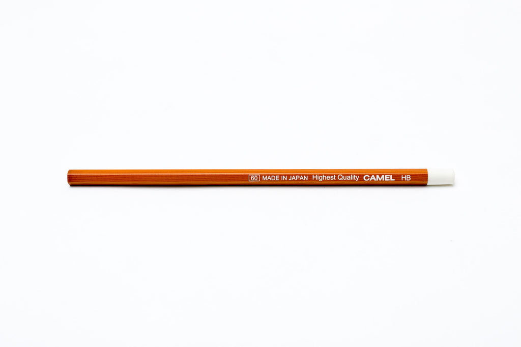 Camel HB Natural Body Pencil - White Eraser – Shorthand