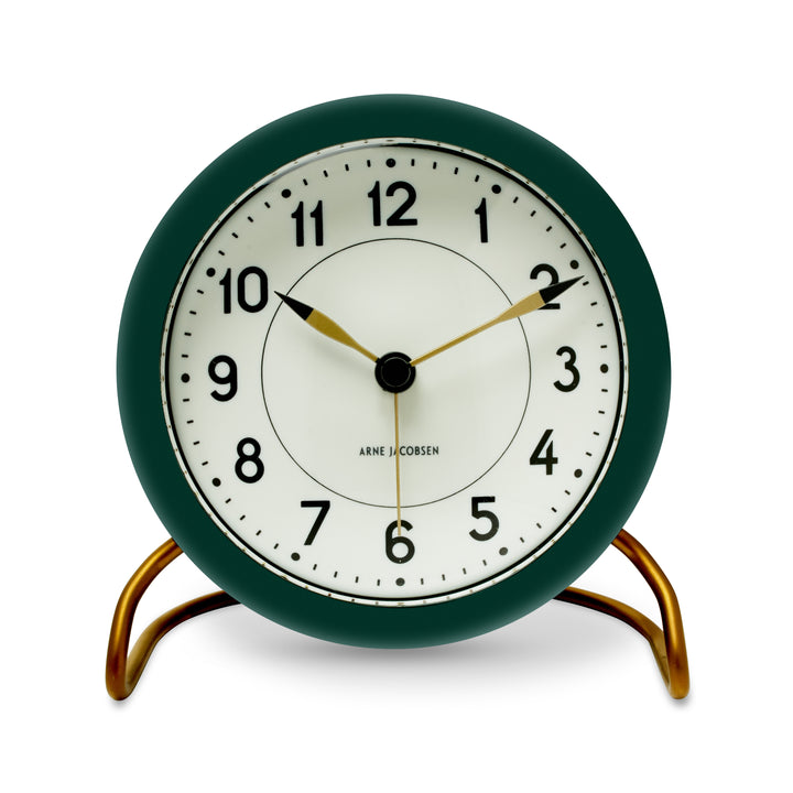 Station Alarm Clock - Racing Green