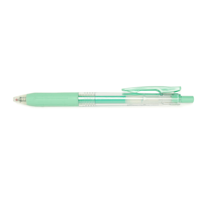 Zebra Sarasa Push Clip Gel Pen - Milk Green