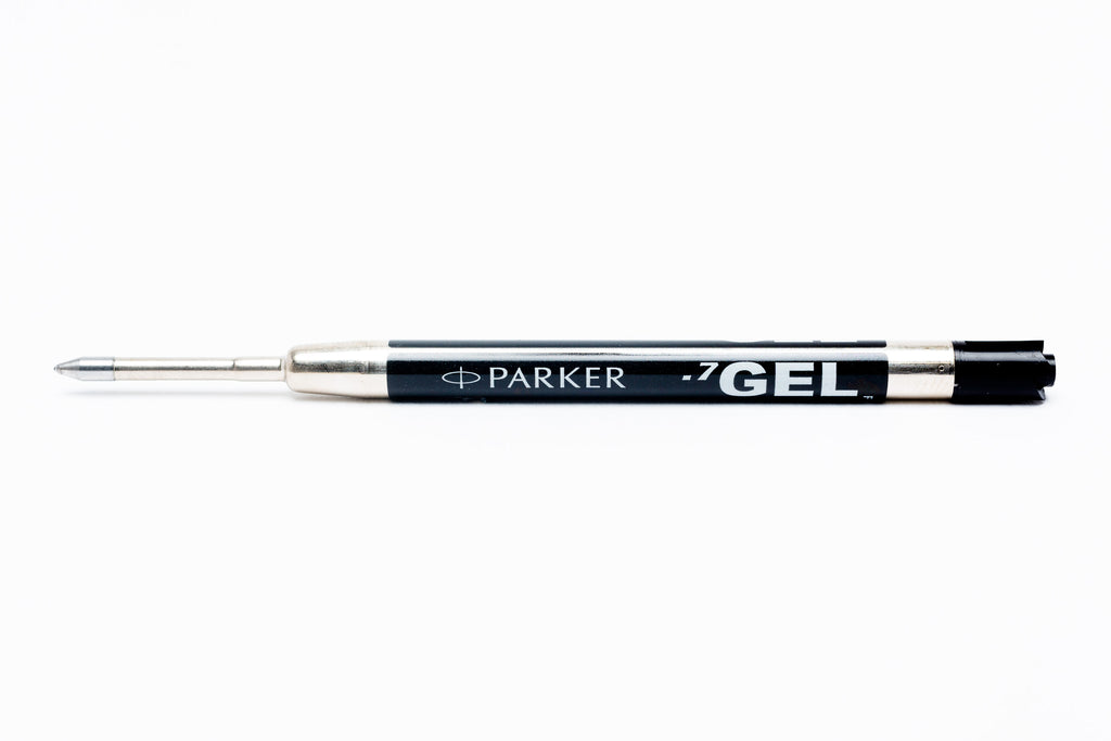 Parker Gel Ball Pen Refill Medium Nib, Black : Office Products