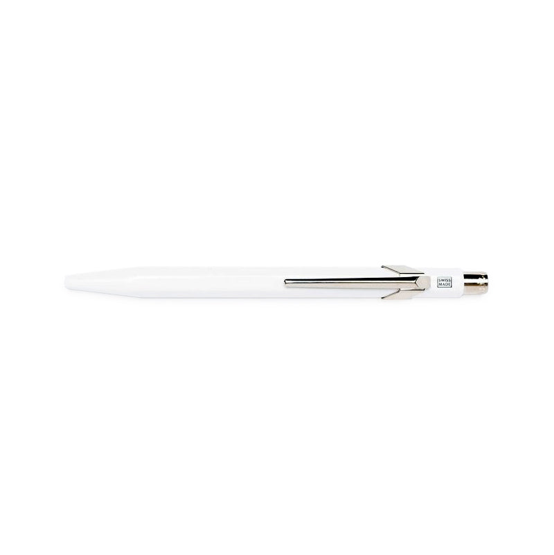849 Ballpoint Pen Metal - White