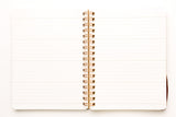 Black B6 Grain Notebook - Lined & Blank