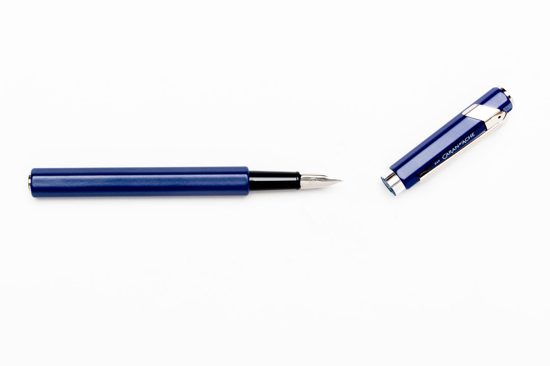 849 Fountain Pen Metal (Sapphire Blue)