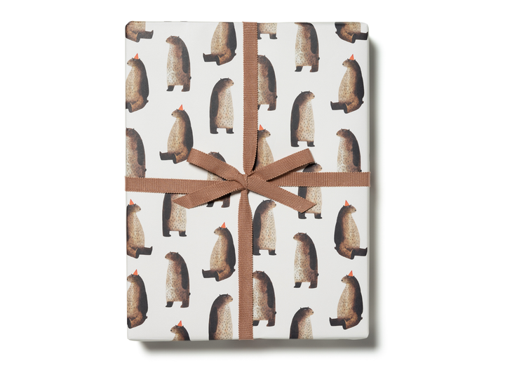 Party Bears Wrapping Sheet