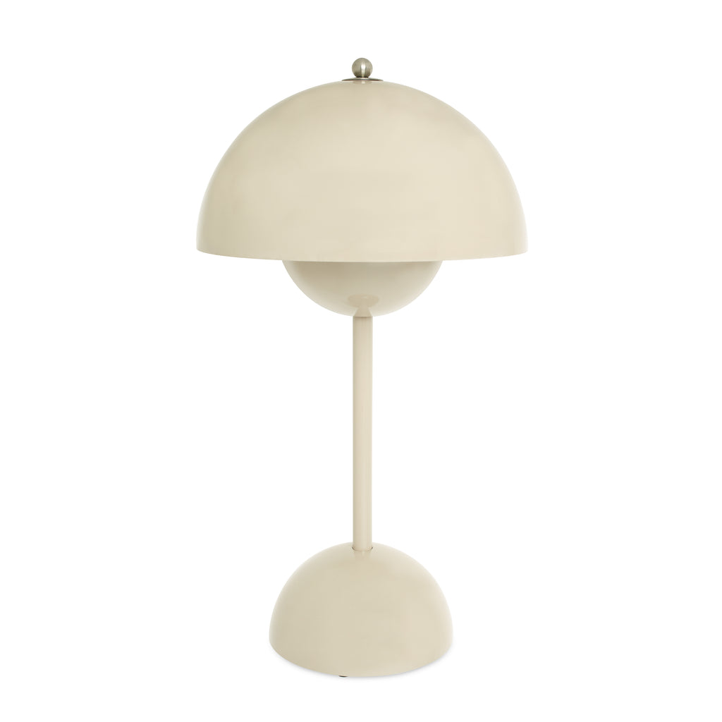 Flowerpot Portable Table Lamp - Grey Beige