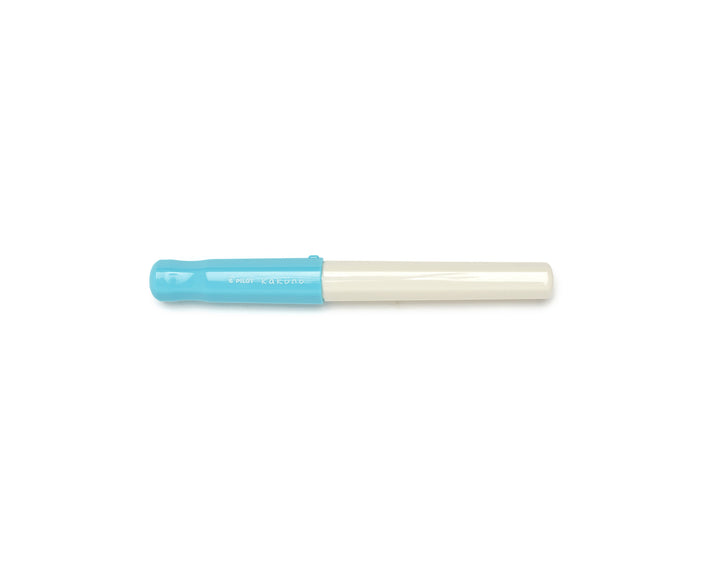 Pilot Kakuno Fountain Pen - White/Turquoise