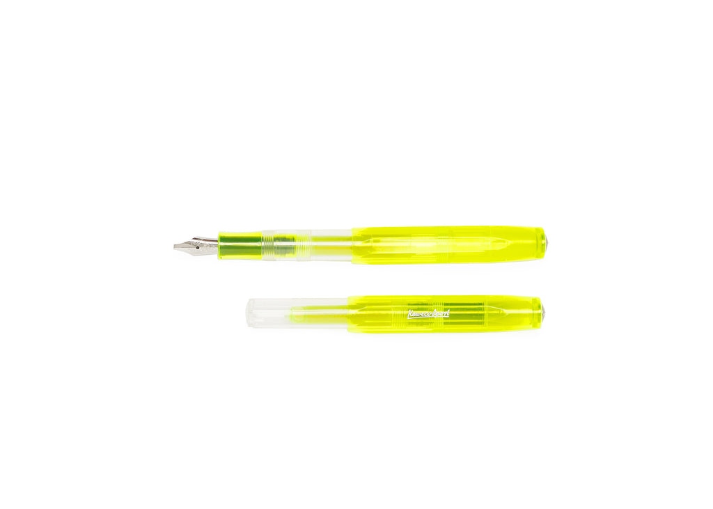 Kaweco Ice Sport Fountain Pen Glow Highlighter Yellow