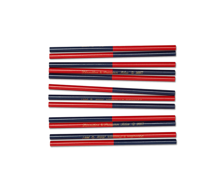 Vermillion & Prussian Blue Pencil - Box of 12