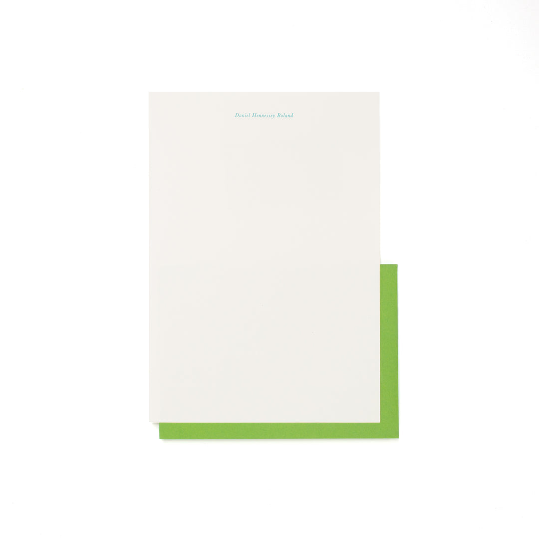 Custom Stationery - Lettersheet + Envelope