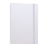 Light Grey Hardcover A5 Medium Notebook - Dotted