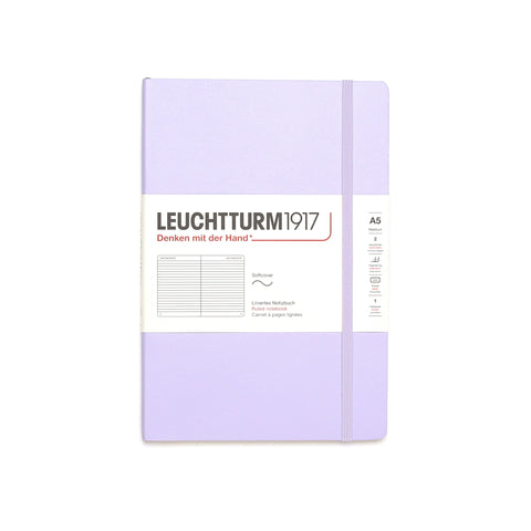 Lilac Softcover A5 Notebook - Lined