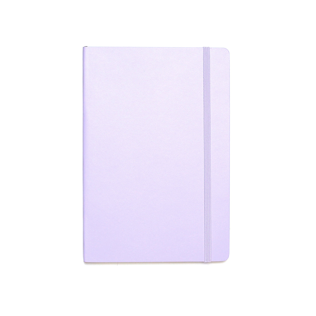 Lilac Softcover A5 Notebook - Dotted