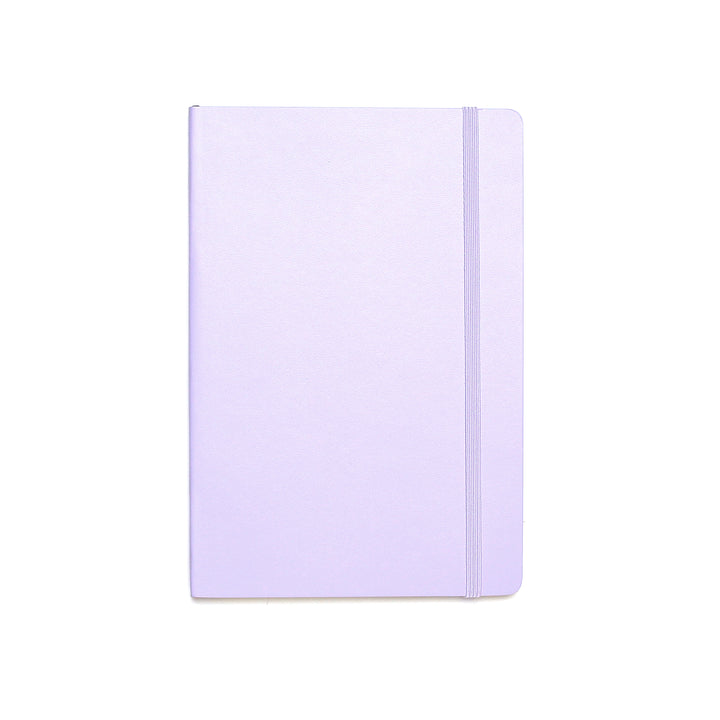 Lilac Softcover A5 Notebook - Dotted