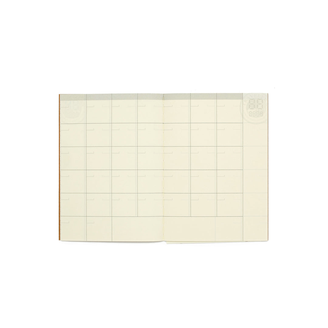 Midori Passport Size Free Diary - Cream