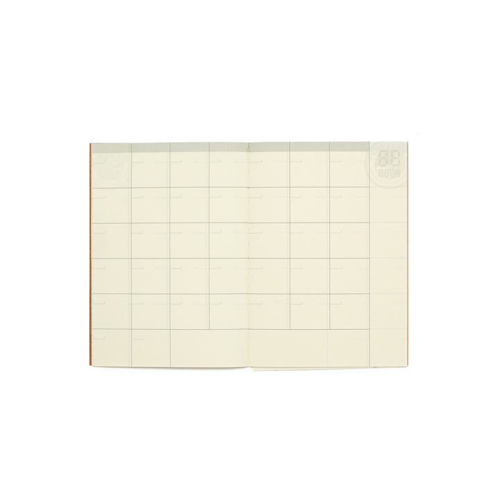 Midori Passport Size Free Diary - Cream