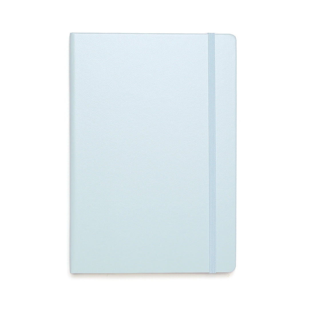 Mint Green Hardcover A5 Medium Notebook - Dotted