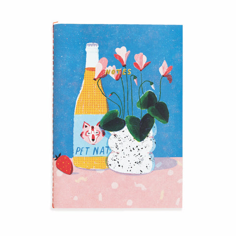 Cyclamen Notebook - Lined