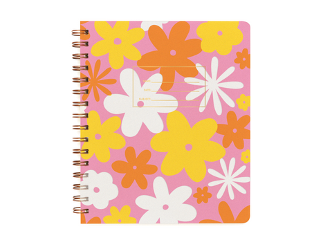 Standard Notebook - Groovy Floral