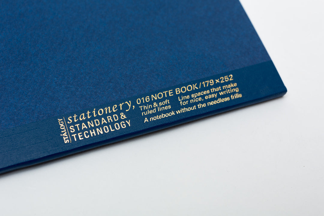 Stálogy 016 Notebook - Lined: Blue