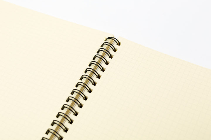 Rollbahn Spiral Notebook - Grid: Black