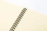 Black Spiral Notebook - Grid