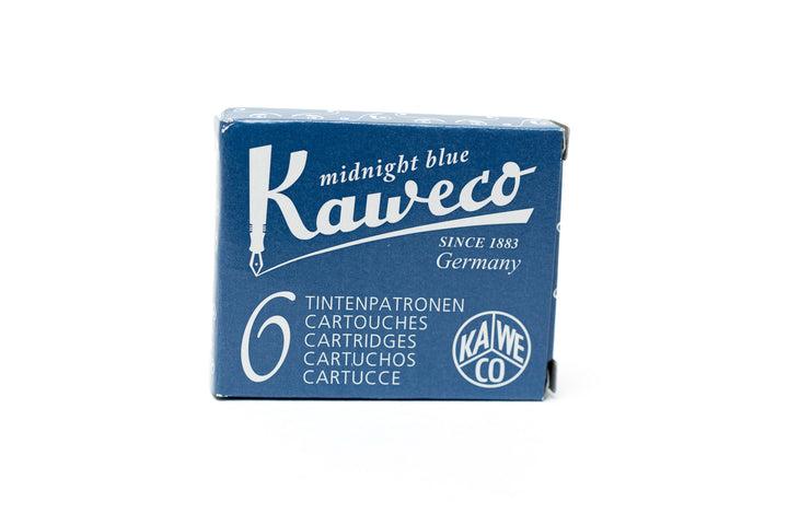 Kaweco Fountain Ink Cartridge Refill (6 pk) - Midnight Blue