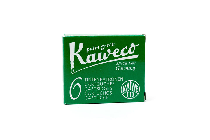 Kaweco Fountain Ink Cartridge Refill (6 pk) - Palm Green