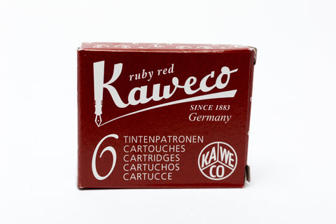 Kaweco Ruby Red Fountain Ink Cartridges