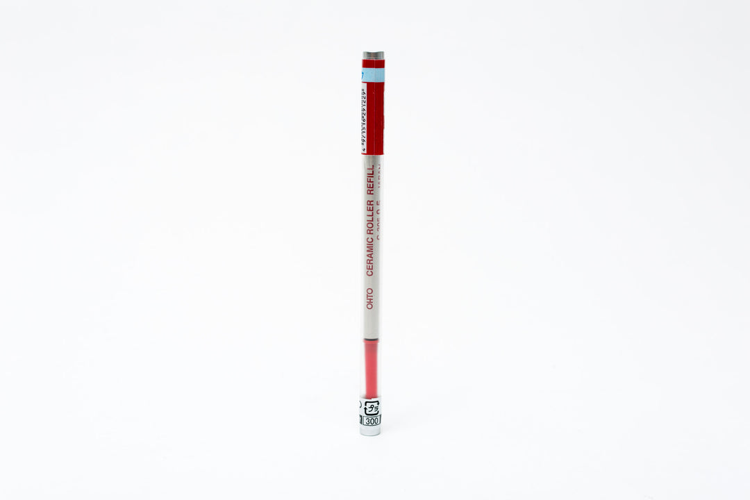 Ohto C-305p Ceramic Rollerball Pen Refill - Red