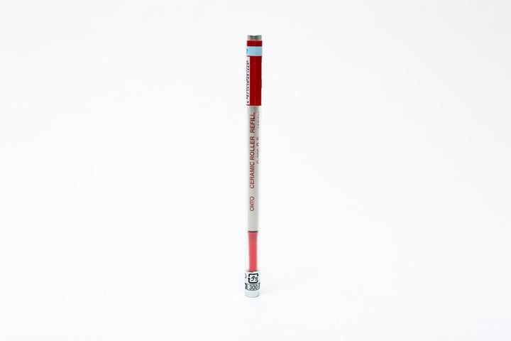 Ohto C-305p Ceramic Rollerball Pen Refill - Red