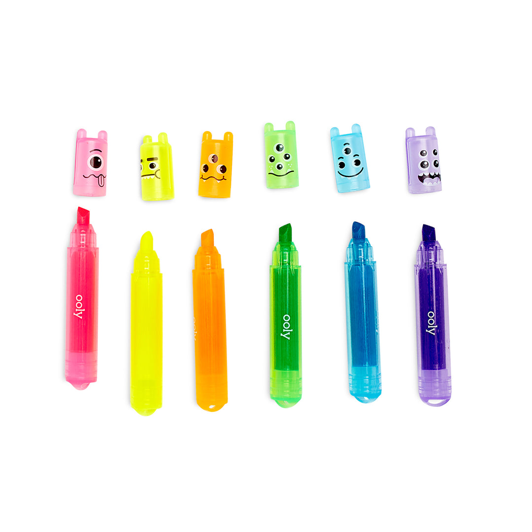 Mini Monster Scented Neon Markers