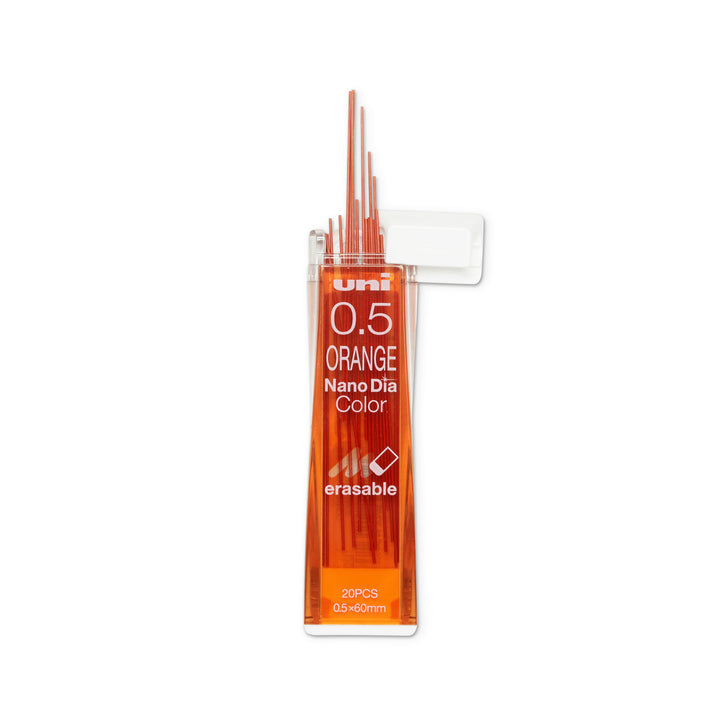 Uni Nano Dia .5mm Lead Refill - Orange