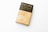 D-Clips Paperclips Mini Box Dog Dachshund