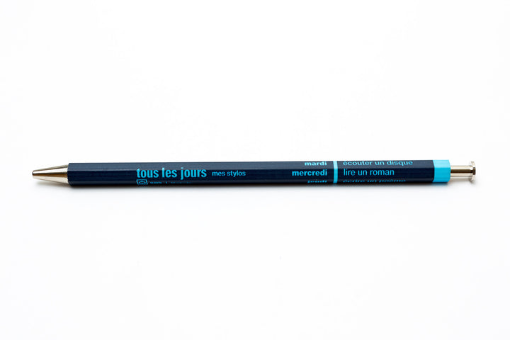 Tous les Jours ballpoint pen: Navy