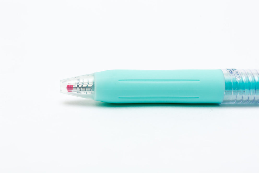 Zebra Sarasa Push Clip Gel Pen - Milk Blue Green