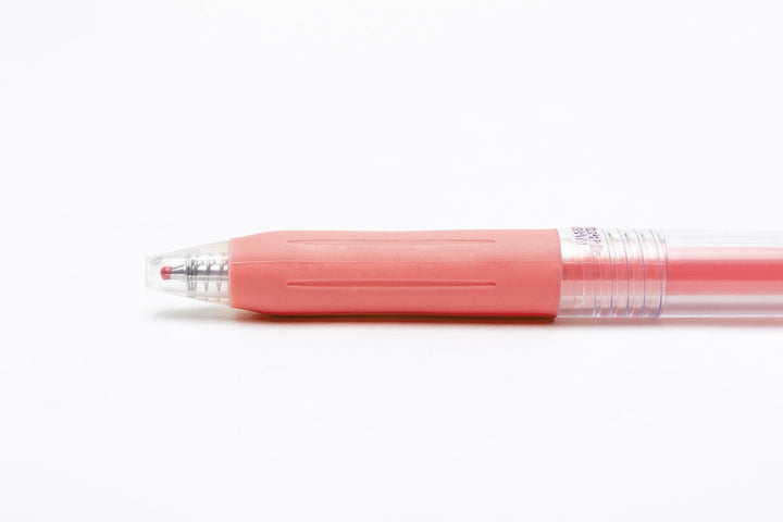 Zebra Sarasa Push Clip Gel Pen - Milk Red