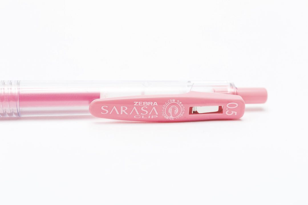 Zebra Sarasa Push Clip Gel Pen - Milk Pink