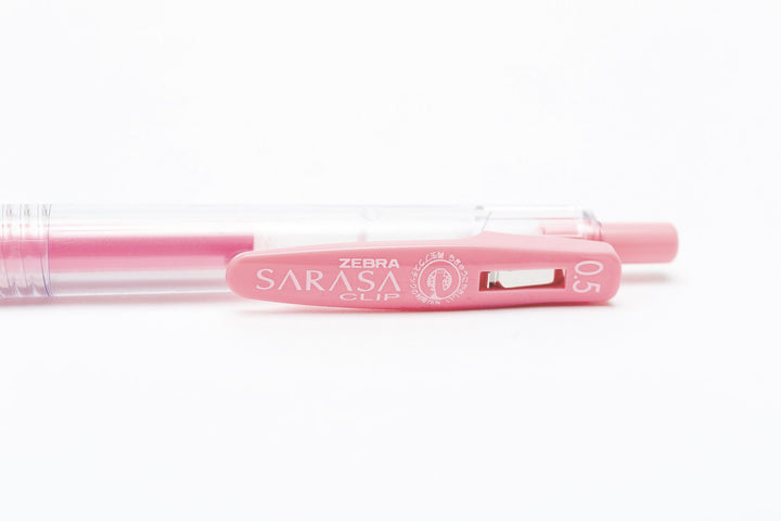 Zebra Sarasa Push Clip Gel Pen - Milk Pink