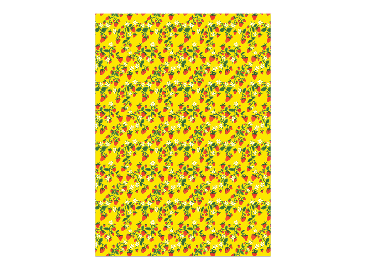 Strawberry Patch Wrapping Sheet