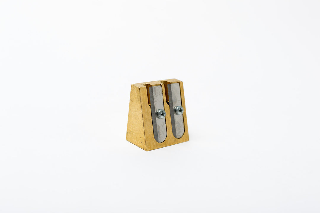 Brass Sharpener: Double Wedge