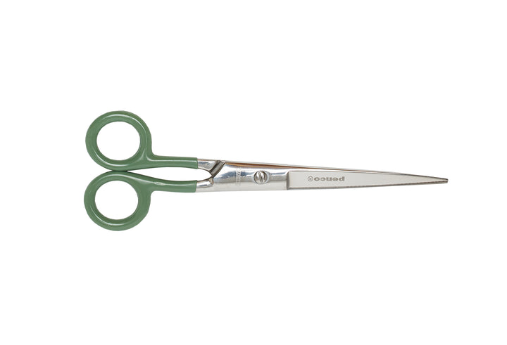 Large Stainless Steel Scissors - Green