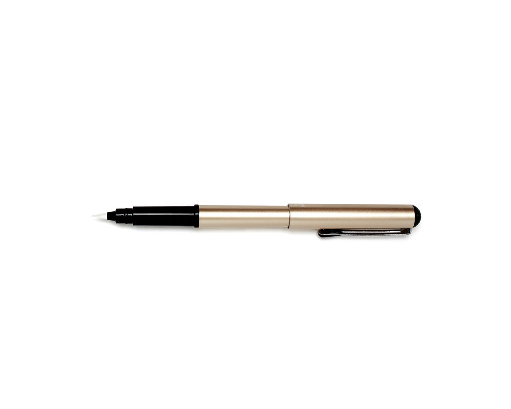 Pentel Kirari Pocket Brush Pen: Gold